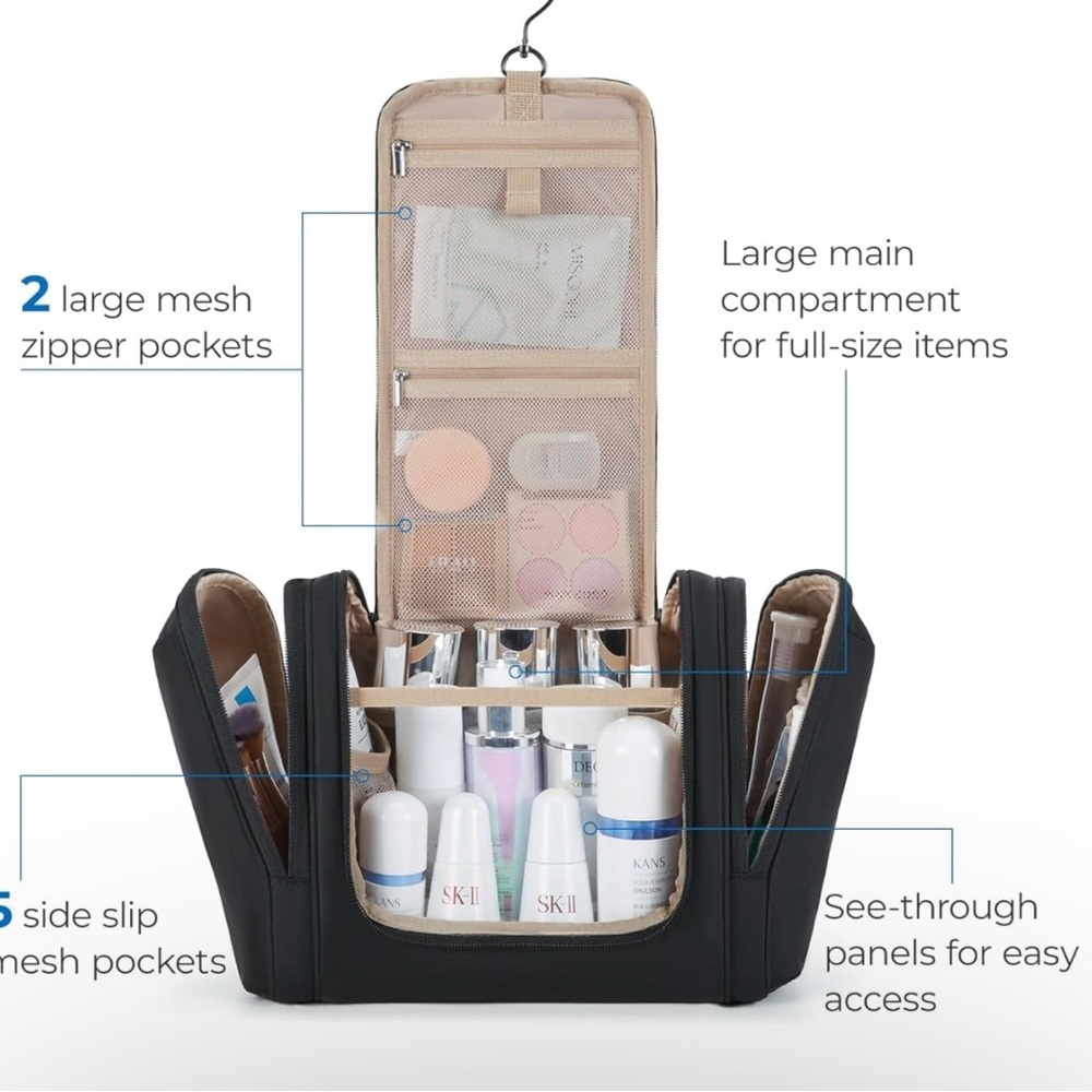 Bagsmart Toiletry Bag - Picture 6 of 8